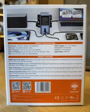LDNIO 2500W Tower Extension Power
