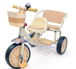 2 Seats Kids Tricycle