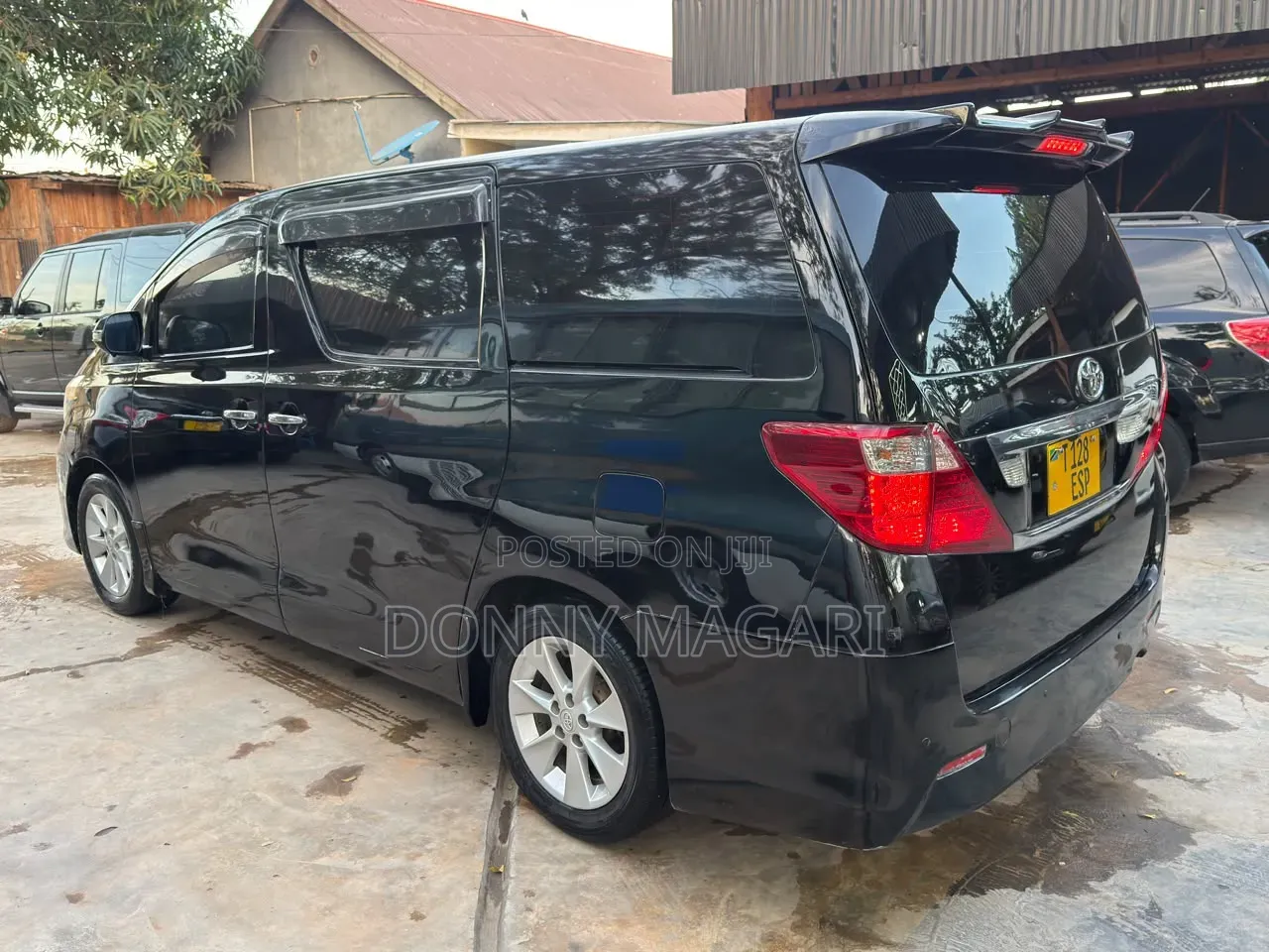 Toyota Alphard 2008 Black