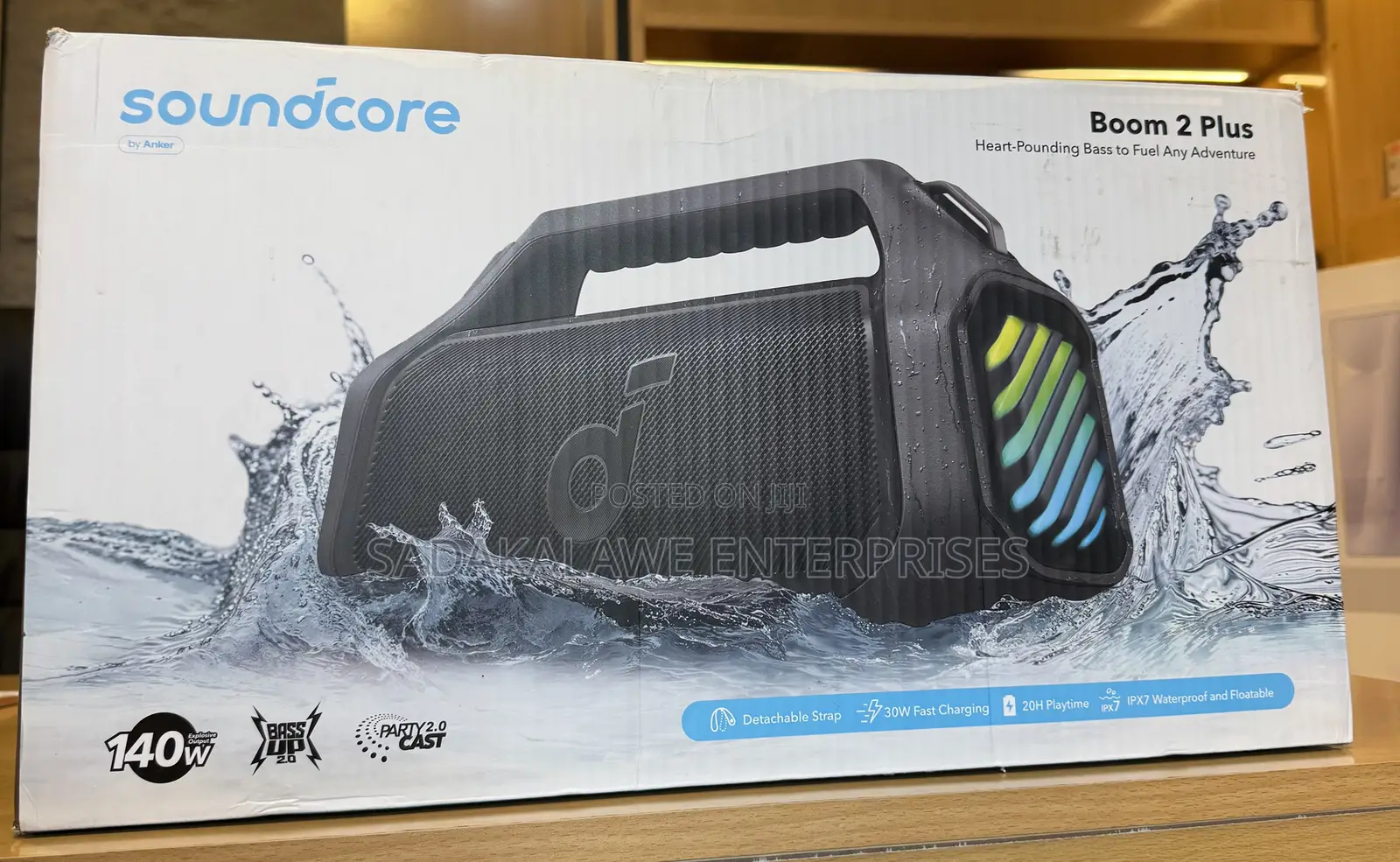 Anker Soundcore Boom 2 Plus 140W Outdoor Speaker