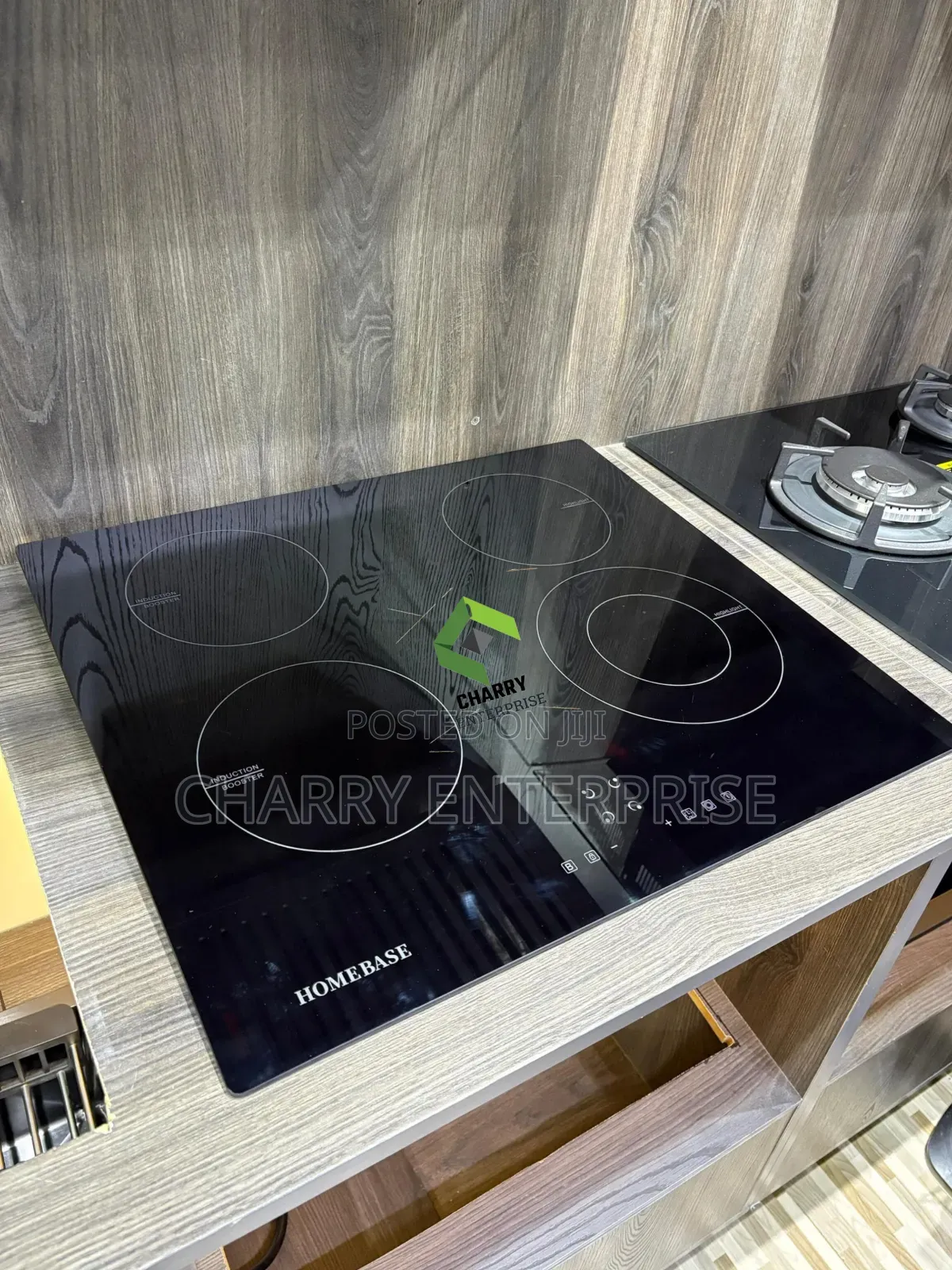 Best HOMEBASE Built in 2 INDUCTION COOKER and 2 CERAMIC HOB 60Cm