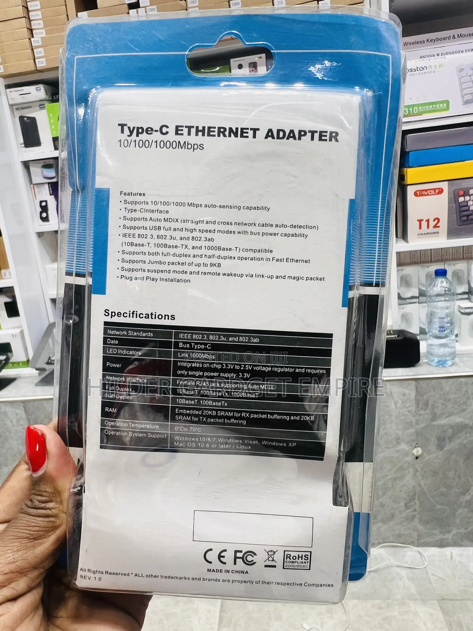 Type C to Ethernet 3.0