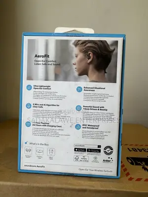 Anker Soundcore AeroFit Open-Ear Wireless Earbuds