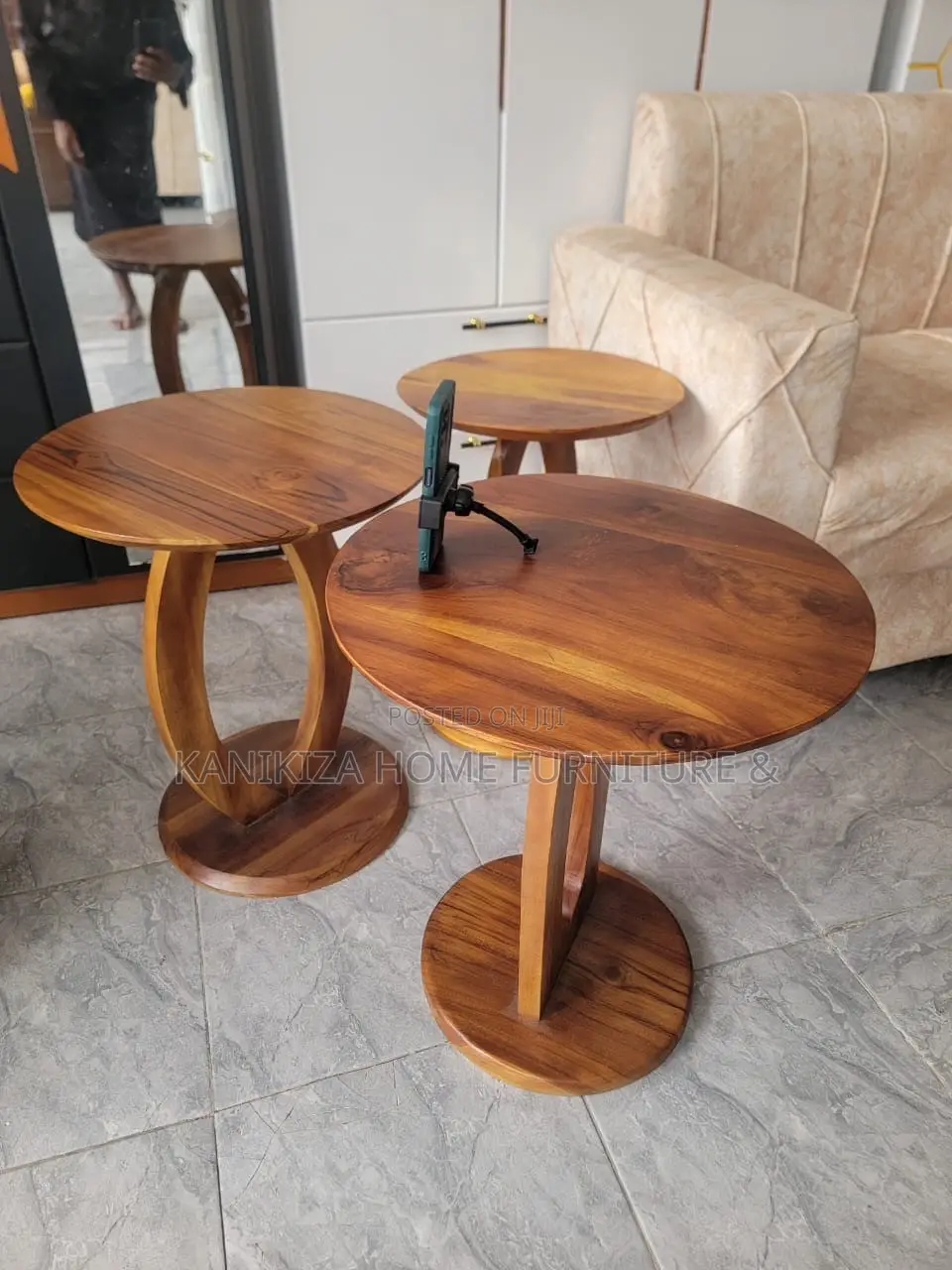 Modern Coffee Table Za Mbao Ngumu