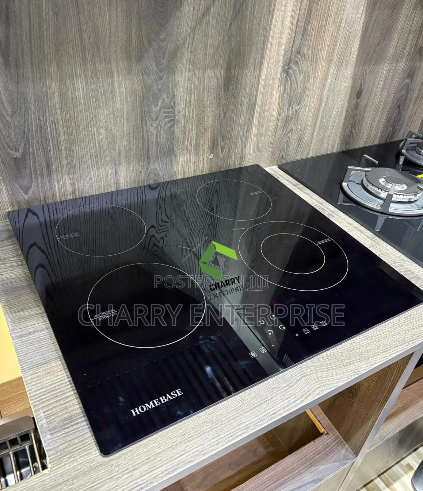 Best HOMEBASE Built in 2 INDUCTION COOKER and 2 CERAMIC HOB 60Cm