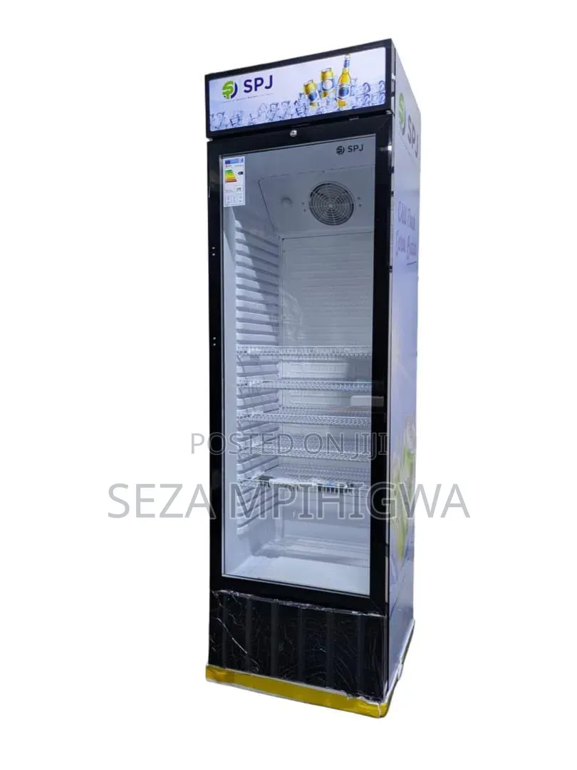 SPJ Single Door Glass Showcase Refrigerator / Friji La Kioo"