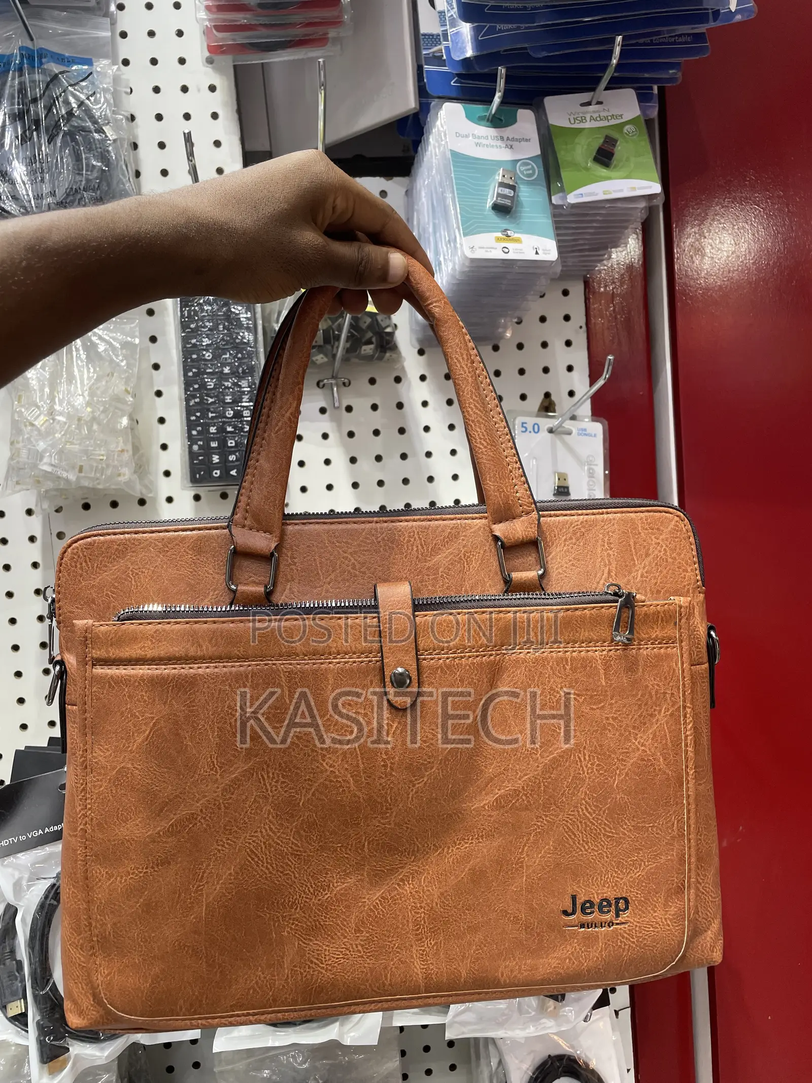 Leather Laptop Bag