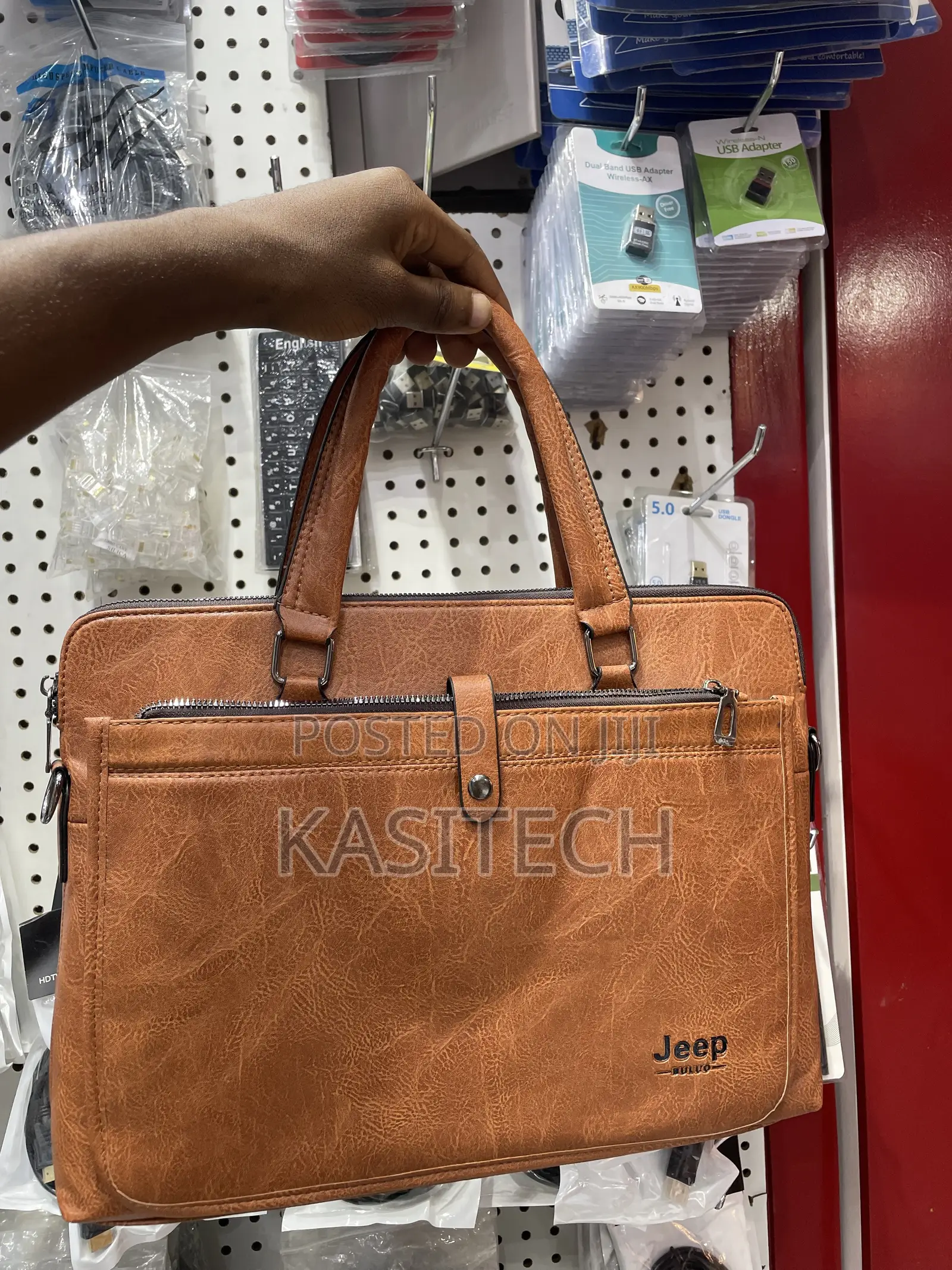 Leather Laptop Bag