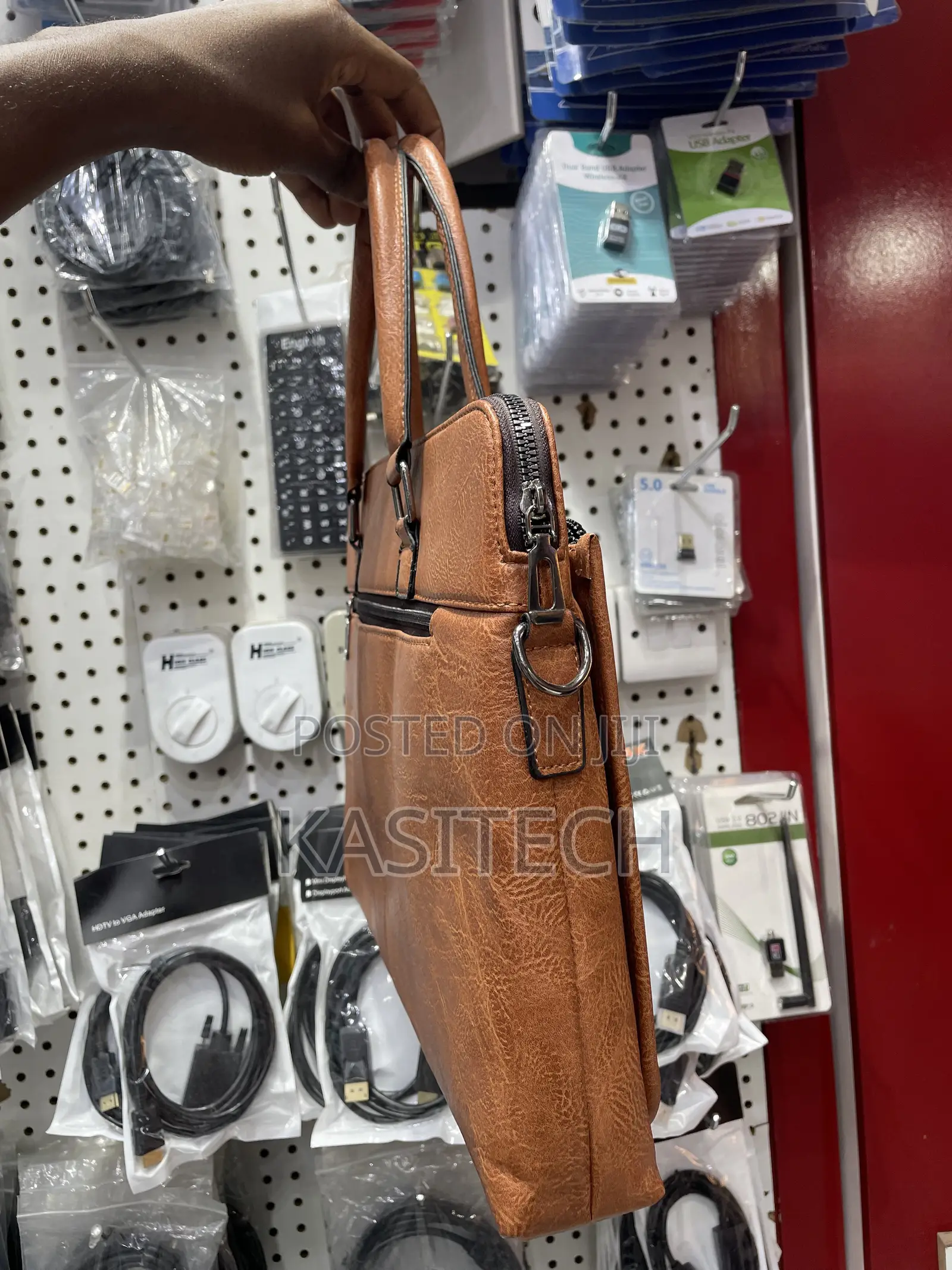 Leather Laptop Bag