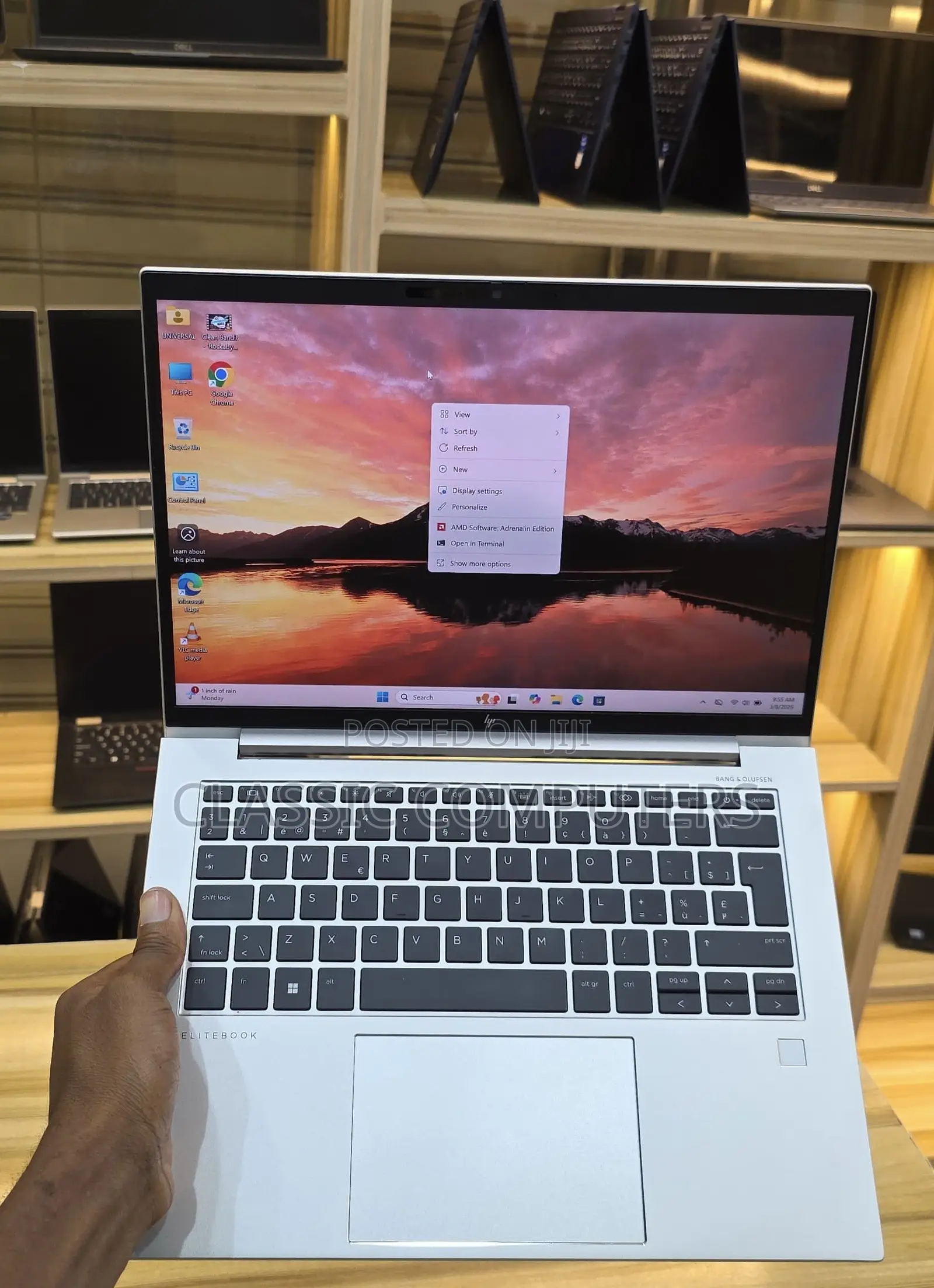 New Laptop HP EliteBook 840 G10 16GB AMD Ryzen 5 SSD 256GB