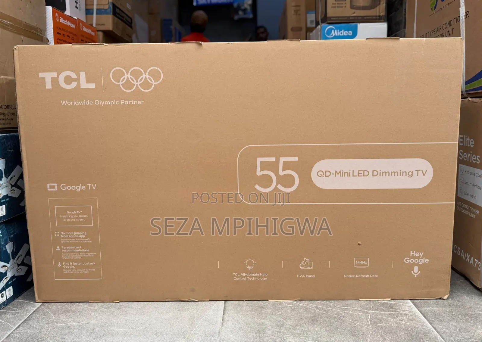 TCL 55 Inch QD-Mini LED Dimming Smart Google TV