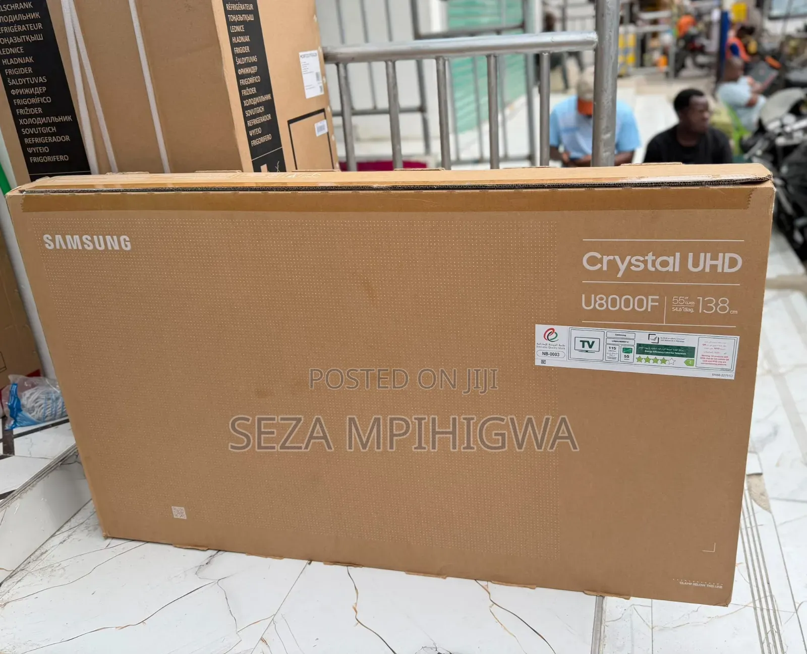 Samsung 55 Inch Crystal UHD 4K Smart TV (U8000F Series)"