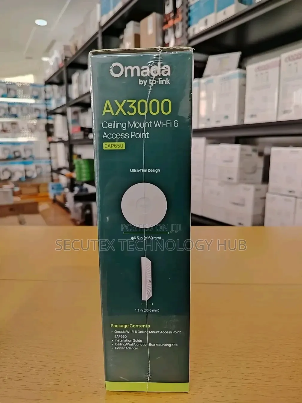 TP-Link Omada EAP650 AX3000 Wi-Fi 6 Access Point