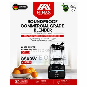 6ltrs Mimax Soundproof Commercial Blender
