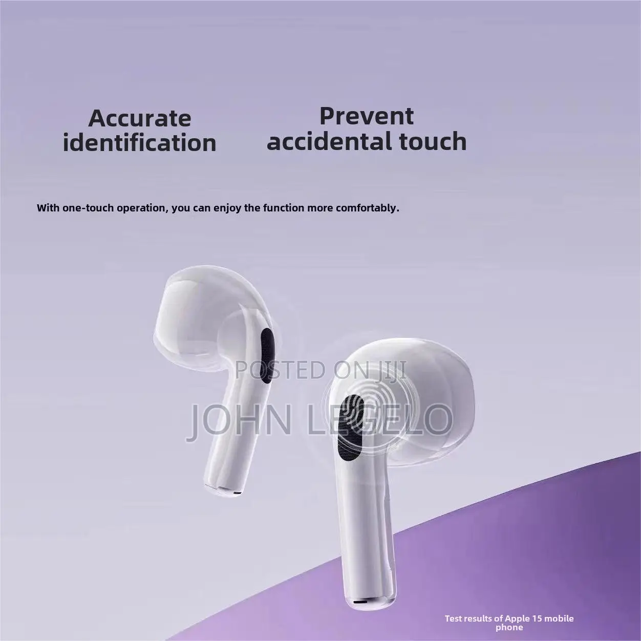Noise Cancelling Air Earphone High Quality Earphones Wireless Earphone