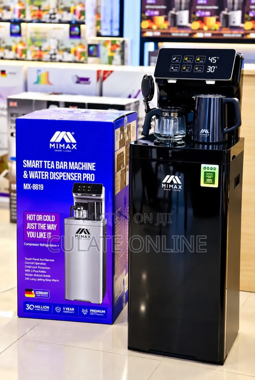 Mimax Smart Tea Bar Machine and Water Dispenser Pro With Compressor