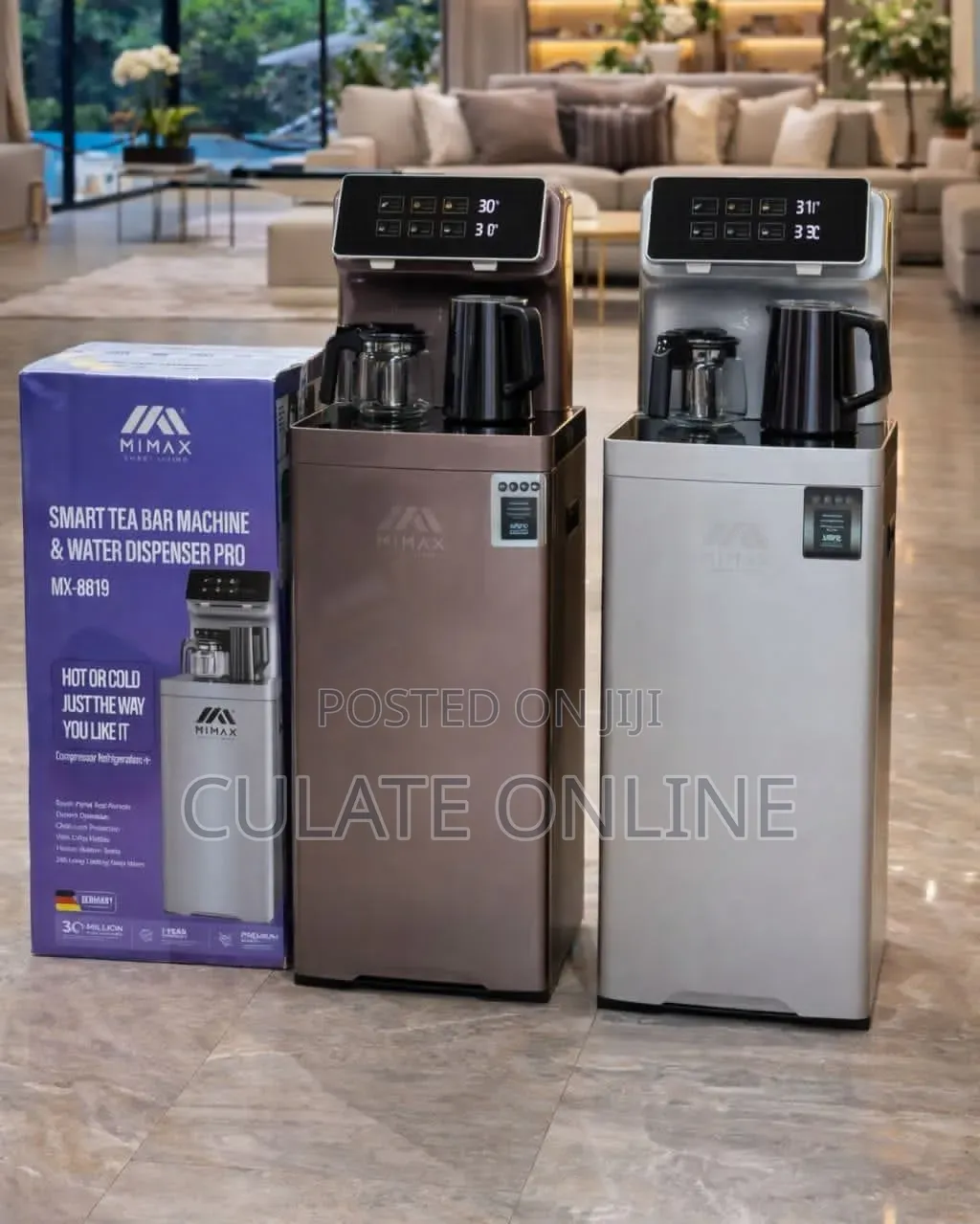 Mimax Smart Tea Bar Machine and Water Dispenser Pro With Compressor