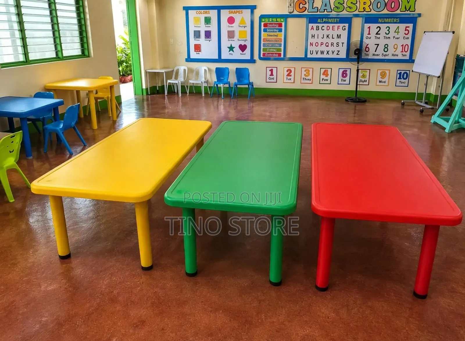 Rectangular Kids Safe Table
