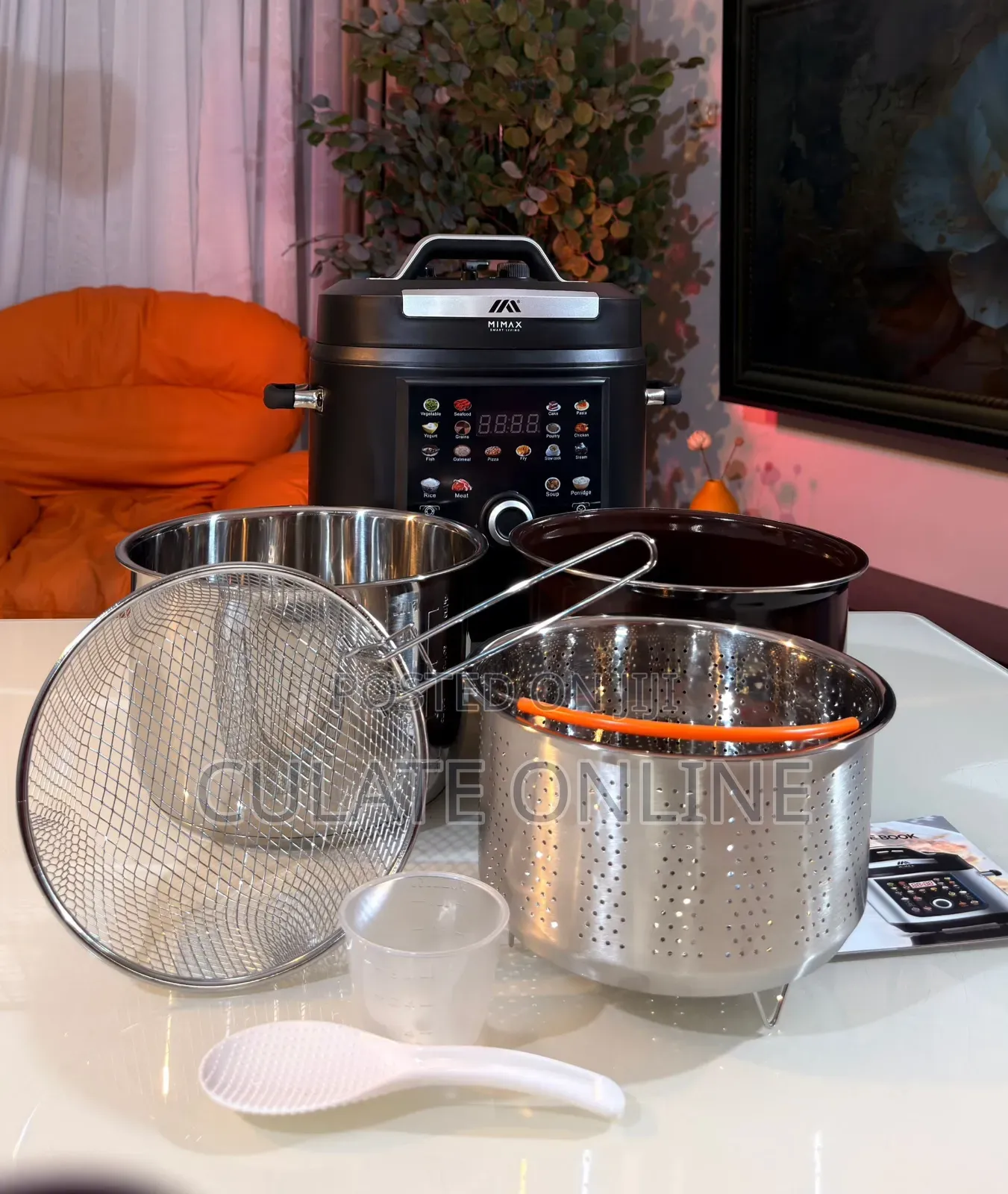 7ltrs Mimax 22 in 1 Digital Electric Pressure Cooker Pro
