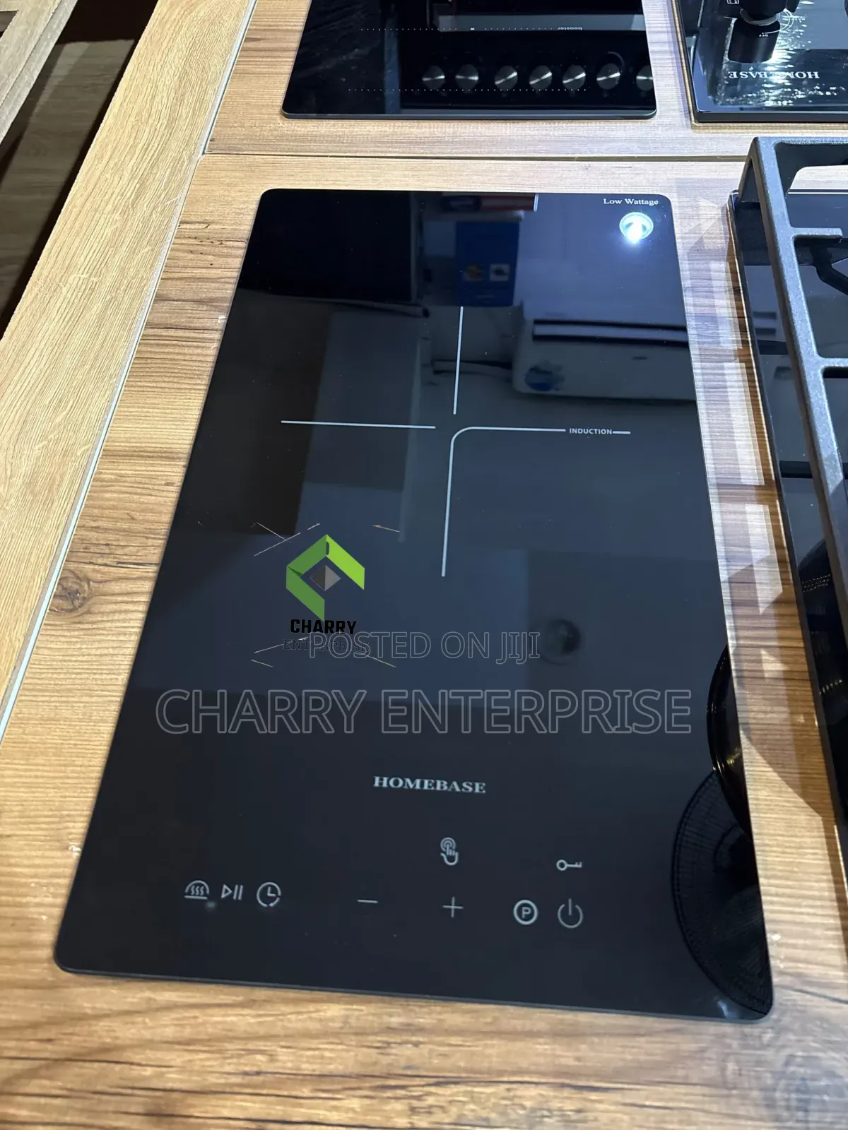 HOMEBASE Built in INDUCTION COOKER 2100W 30Cm Child Lock Function