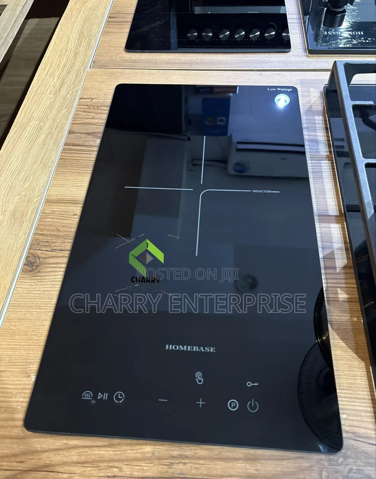 HOMEBASE Built in INDUCTION COOKER 2100W 30Cm Child Lock Function