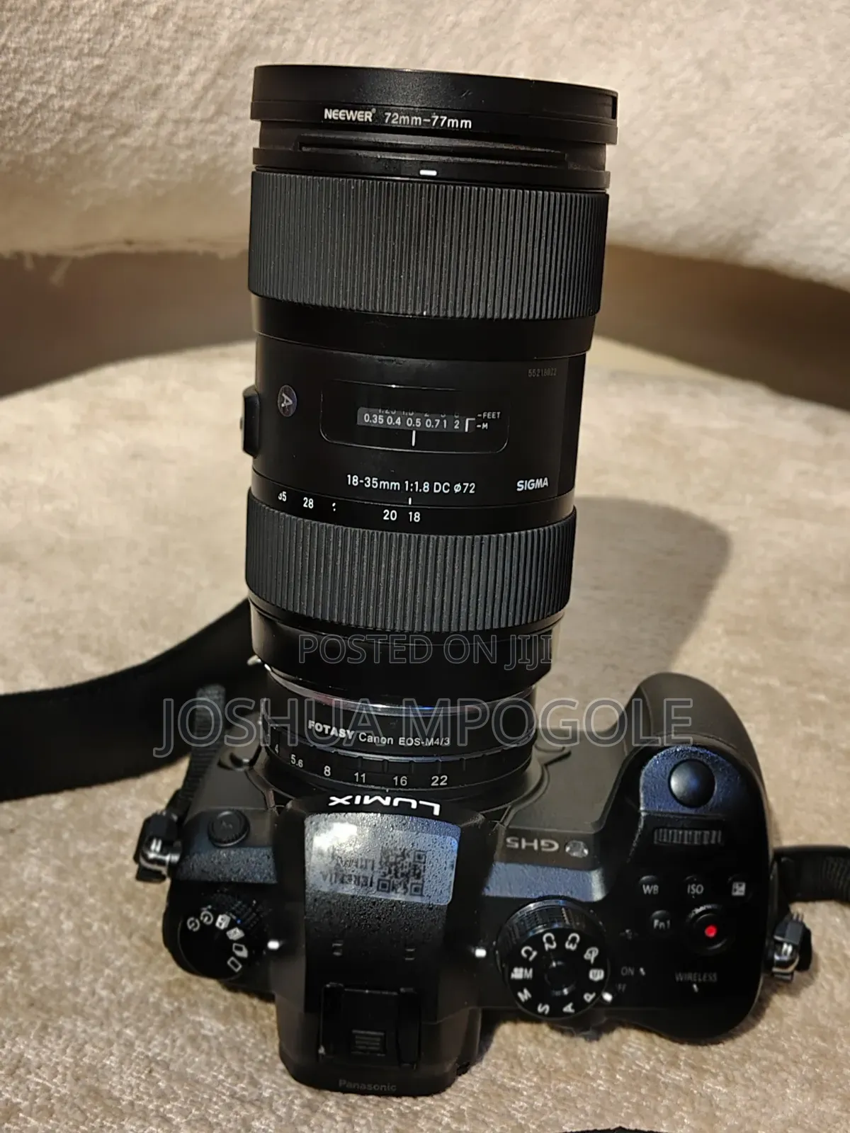 Panasonic Lumix Gh5 With 18-35 Mm Sigma Art Lens Dc