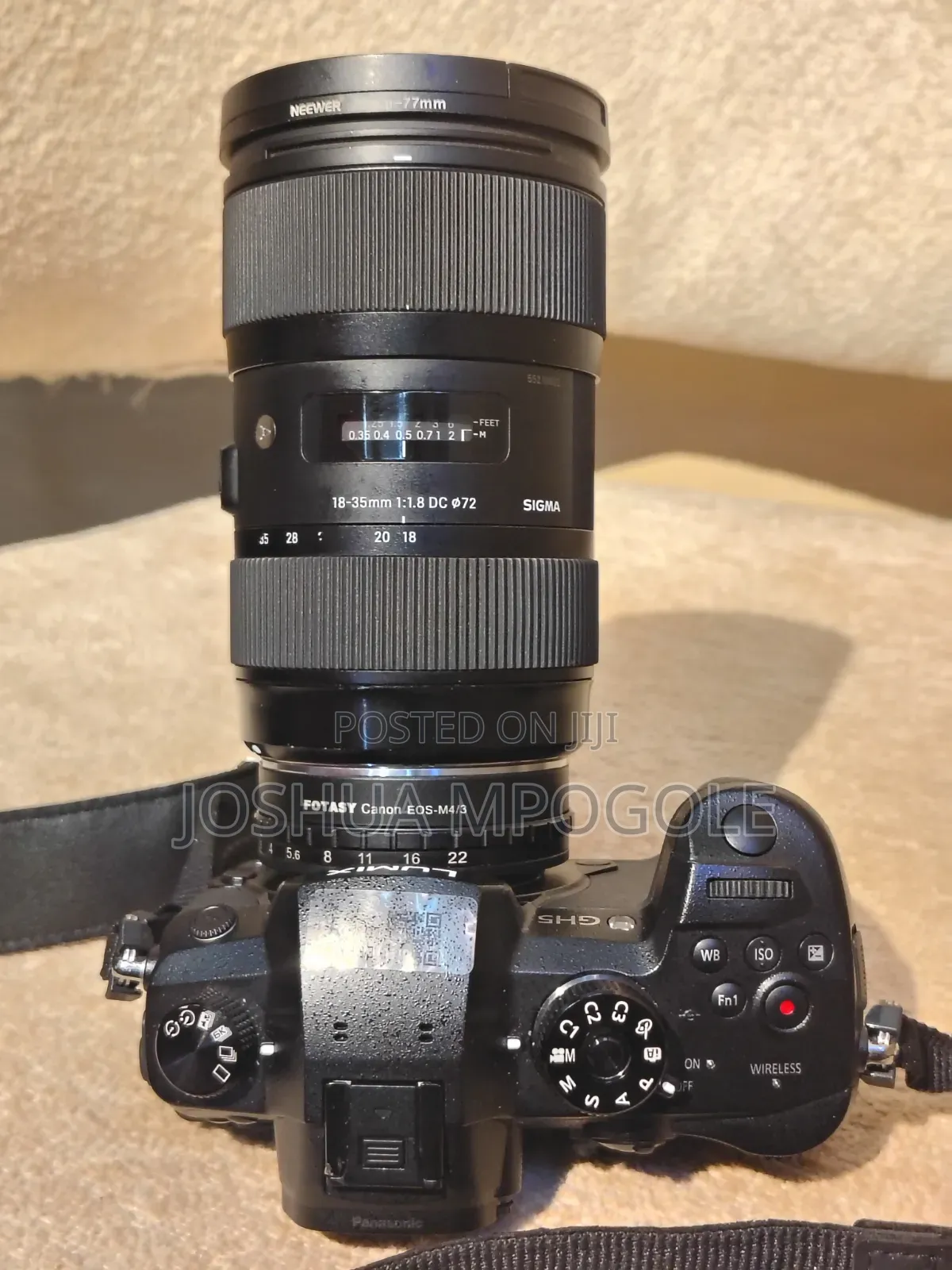 Panasonic Lumix Gh5 With 18-35 Mm Sigma Art Lens Dc