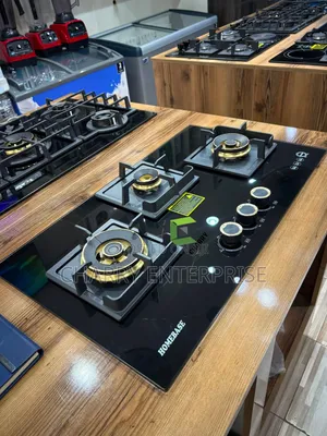 HOMEBASE Built in COOK TOPS 3 Plates Gas Cooker Auto Ignition