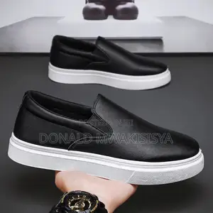 Leather Slip-on Casual Shoe
