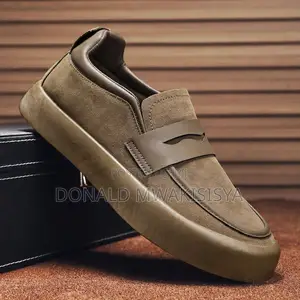 Suede Penny Loafer Slip-On