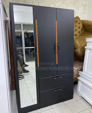 Luxury Wardrobe La Rangi Nyeusi Milango 3