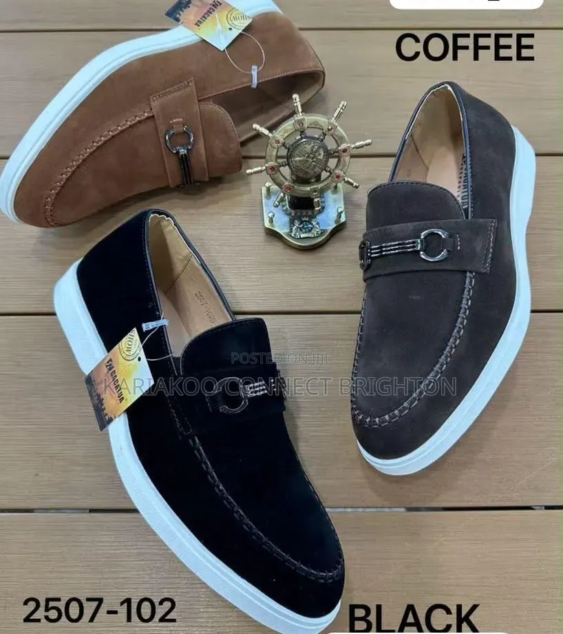 Suede Slip-on Casual Loafers