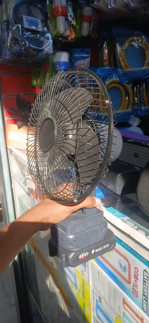 Portable Rechargeable Lithium Battery Mini Fan – Cordless Table Fan
