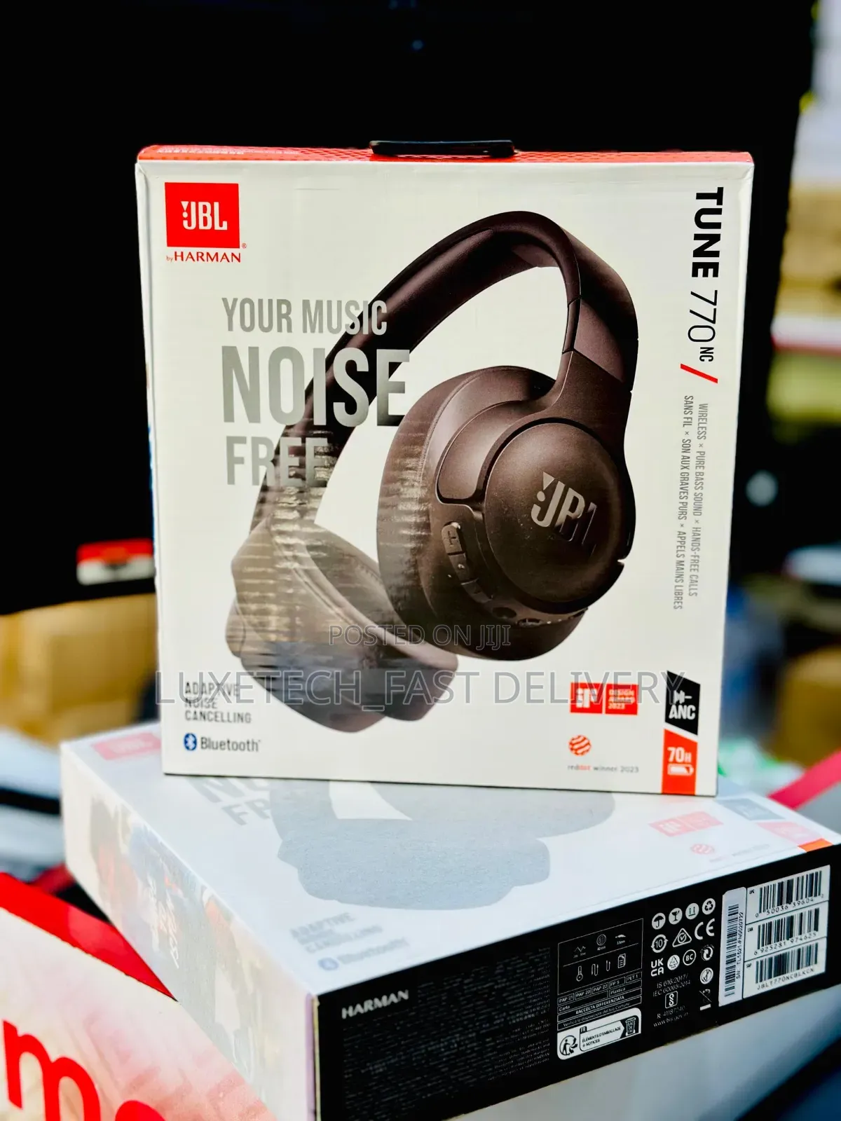 JBL Tune 770NC Wireless Over-Ear Headphones