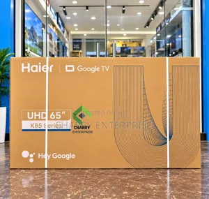 Haier TV Inch 65 UHD Smart 4k Google TV Ina Azam MAX K85 Series