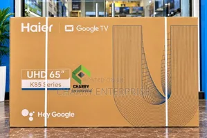 Haier TV Inch 65 UHD Smart 4k Google TV Ina Azam MAX K85 Series