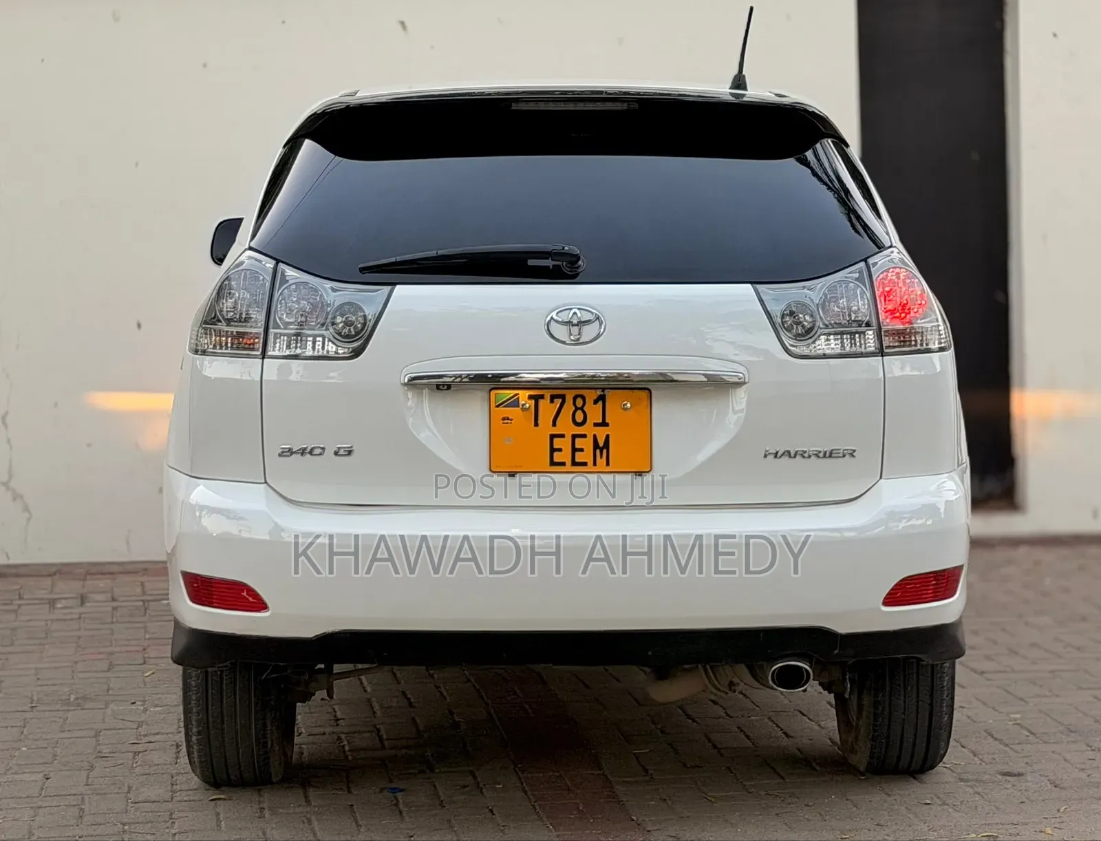 Toyota Harrier 2007 White
