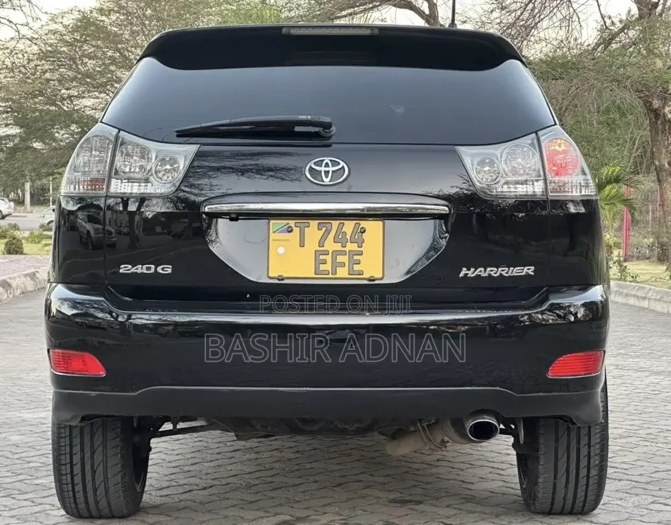 Toyota Harrier 2007 Black