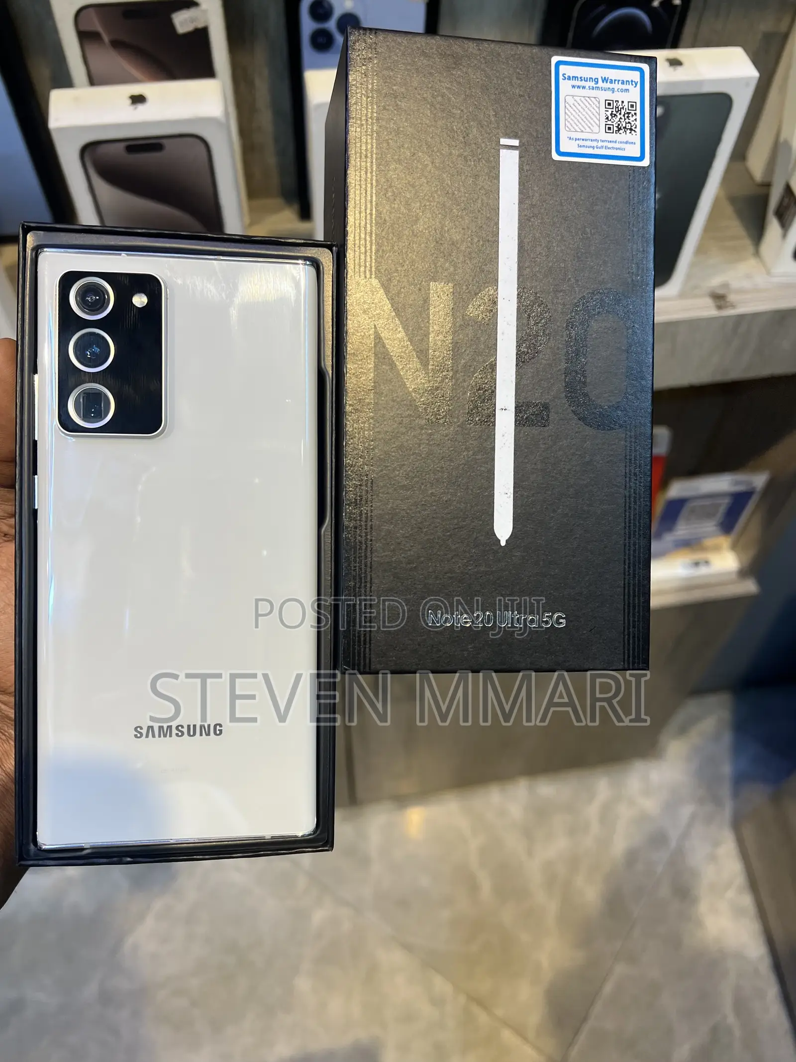 New Samsung Galaxy Note 20 Ultra 5G 128 GB White