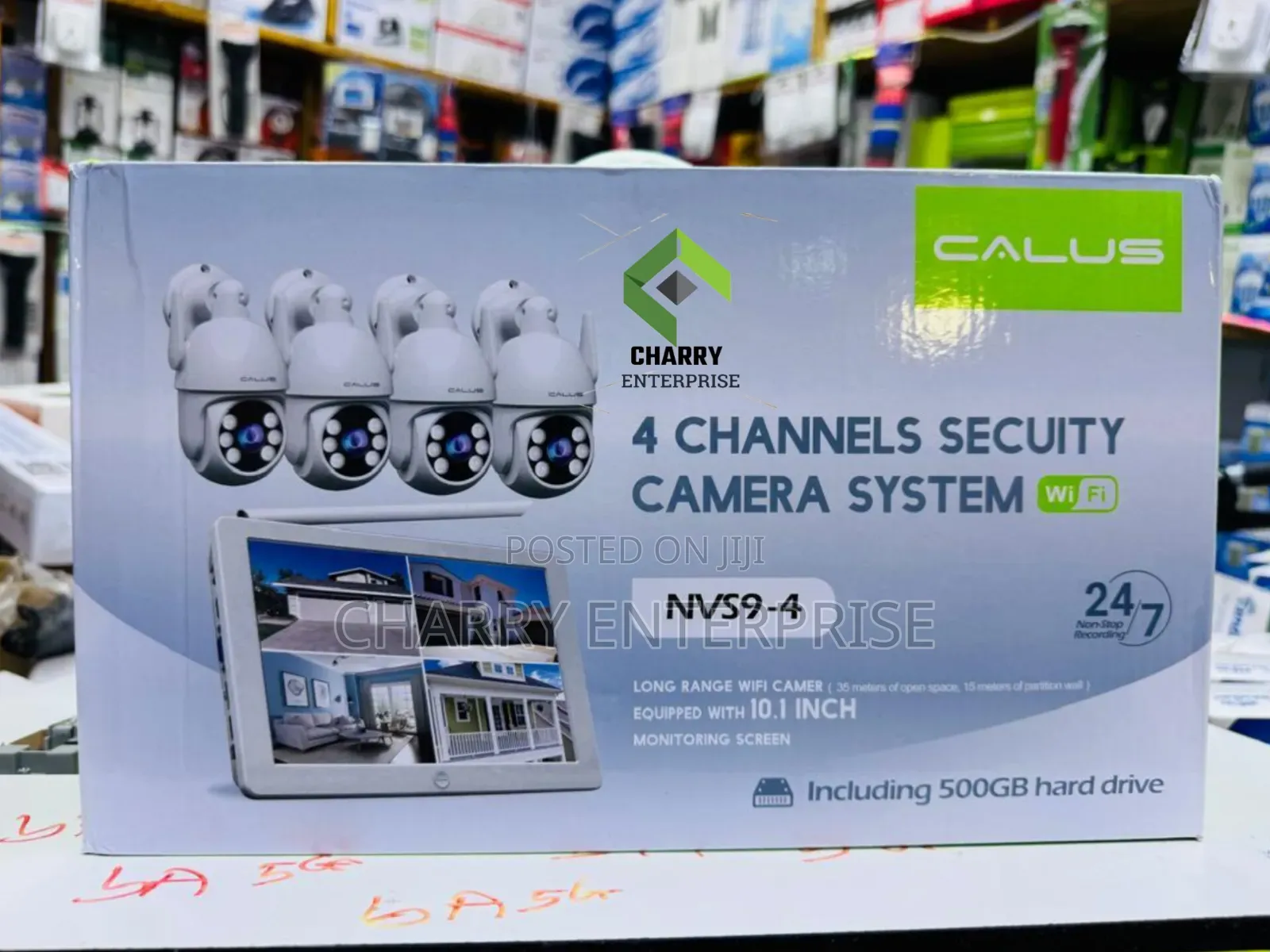 Original Calus CCTV Camera Set of 4 Camera TV and HDD Nvs94 ⁠full Hd