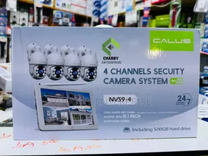 Original Calus CCTV Camera Set of 4 Camera TV and HDD Nvs94 ⁠full Hd