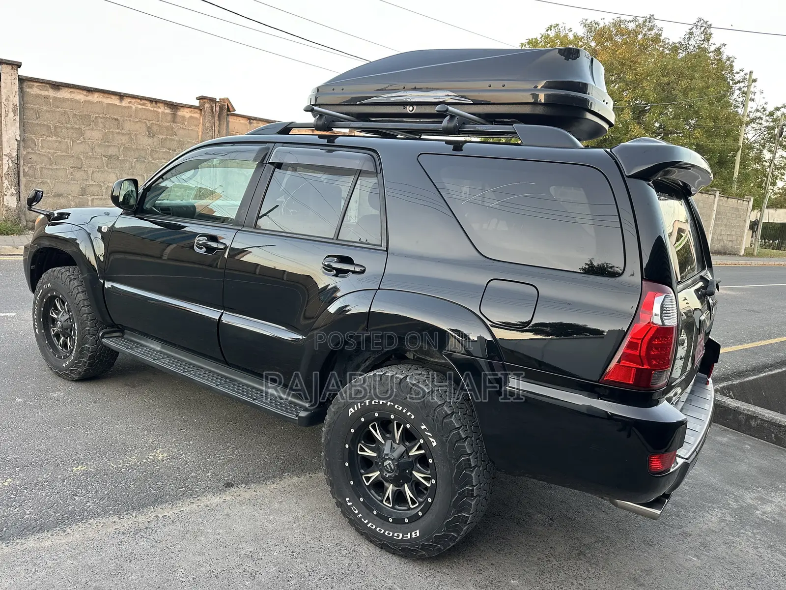 Toyota Hilux Surf 2.7 SSR 2007 Black