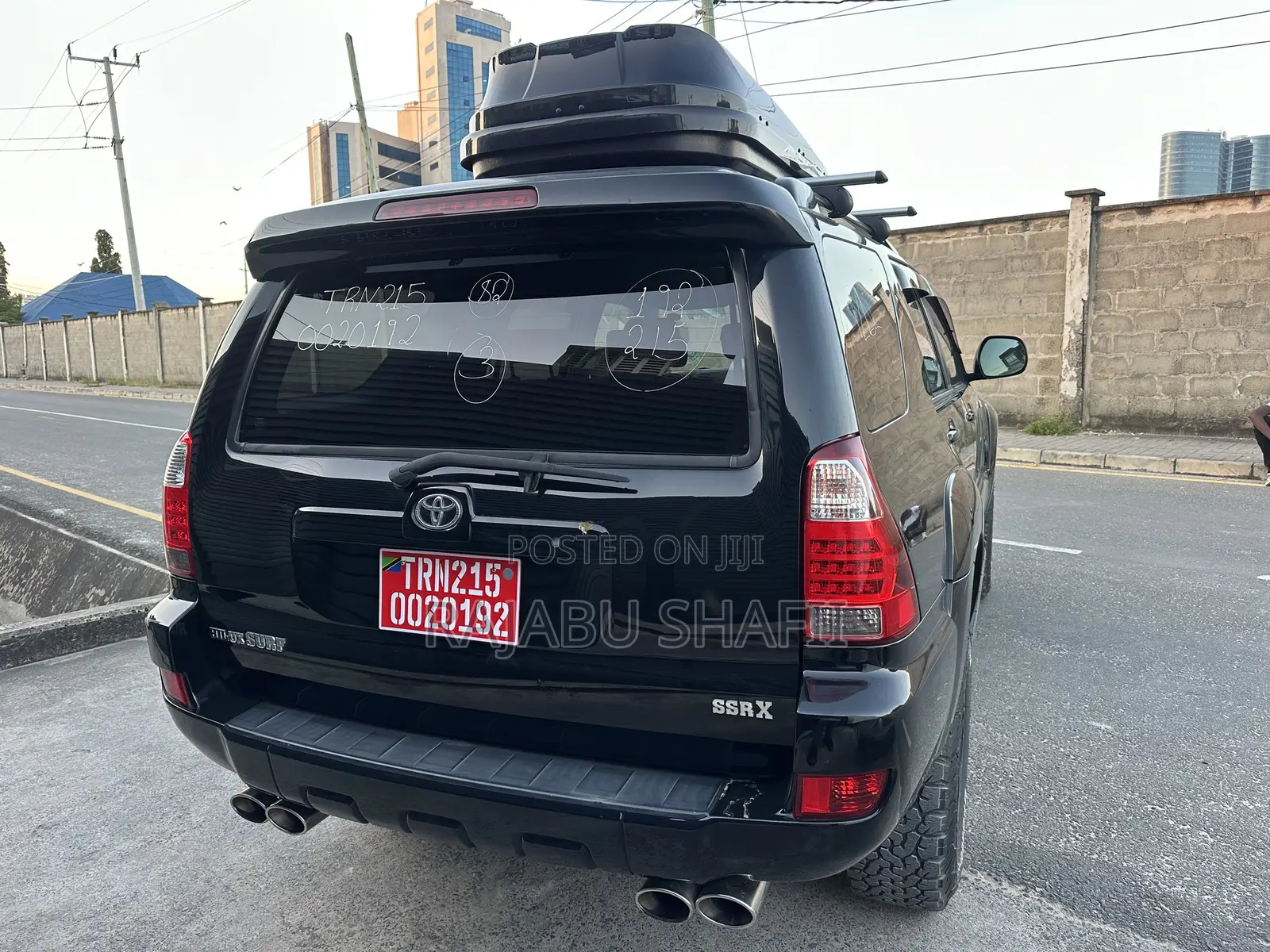 Toyota Hilux Surf 2.7 SSR 2007 Black