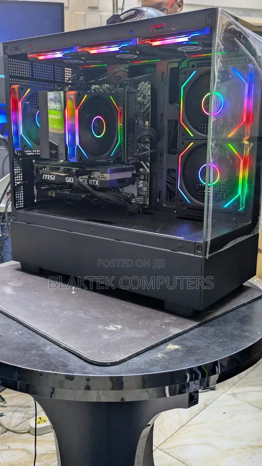 New Desktop Computer MSI Gaming 27 6QE 32GB Intel Core i7 SSD 1T