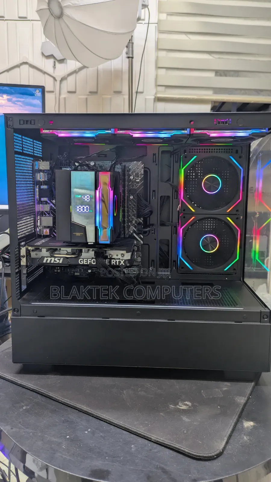 New Desktop Computer MSI Gaming 27 6QE 32GB Intel Core i7 SSD 1T