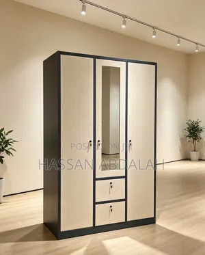 Wardrobe Za Chuma Milango 3