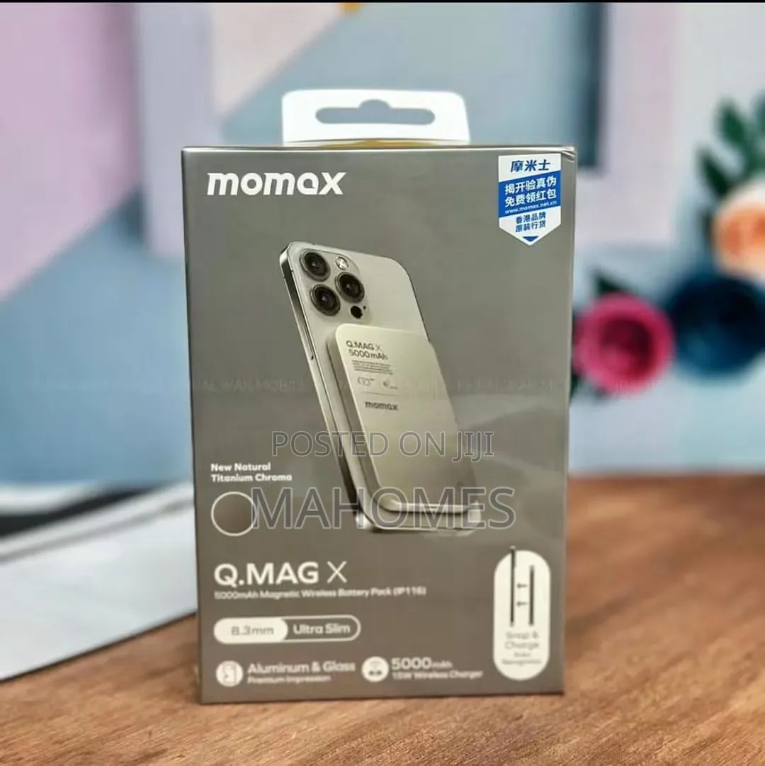 Q.MAG X - 5,000mAh 15W Magnetic Wireless Charging