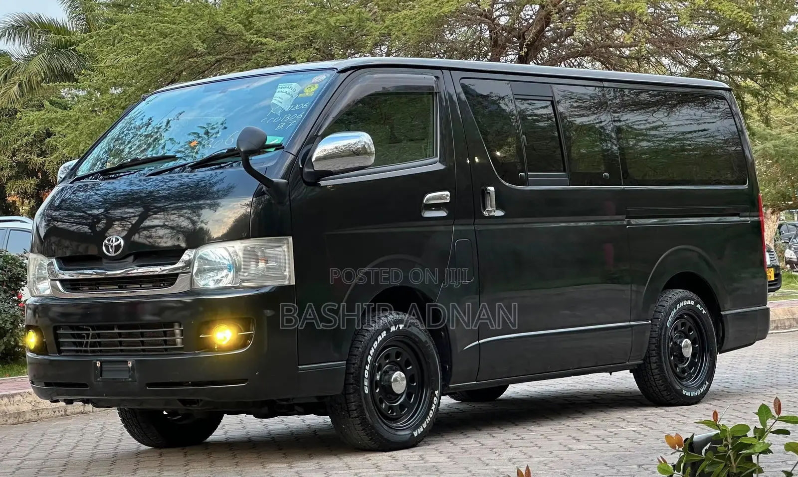 Toyota HiAce 2007 Black