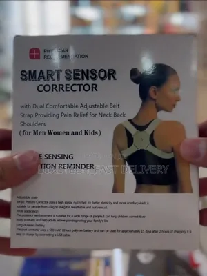 Smart Posture Corrector With Vibration Sensor – Back Support Belt