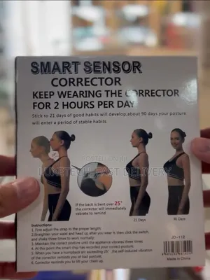 Smart Posture Corrector With Vibration Sensor – Back Support Belt